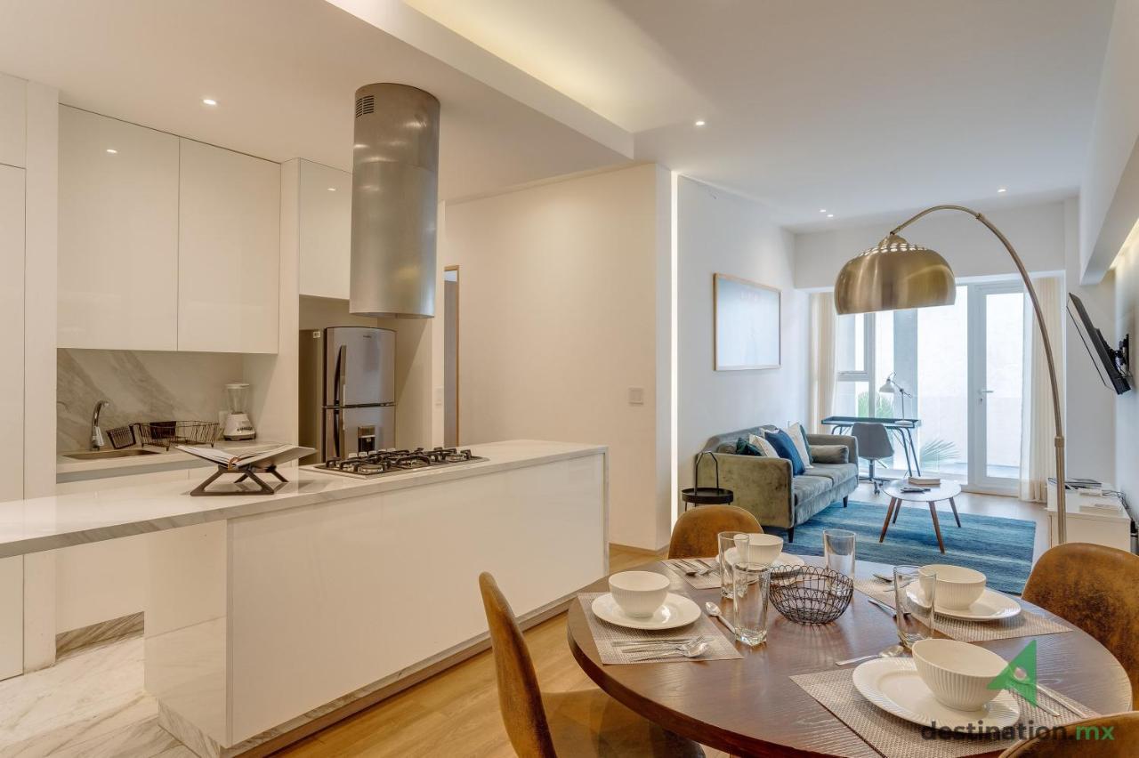 Lovely & Spacious Apartment With Pool & Gym In La Condesa - Icon Meksyk Zewnętrze zdjęcie
