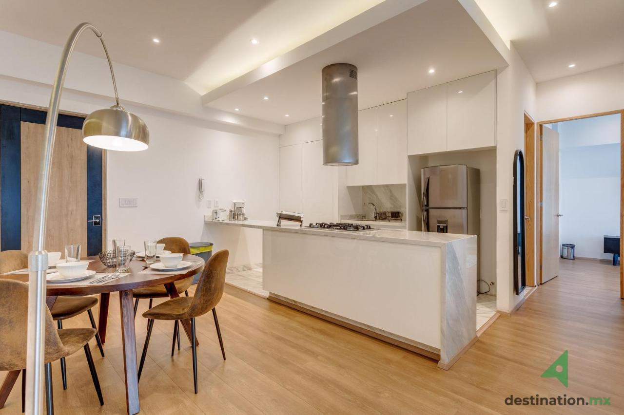 Lovely & Spacious Apartment With Pool & Gym In La Condesa - Icon Meksyk Zewnętrze zdjęcie
